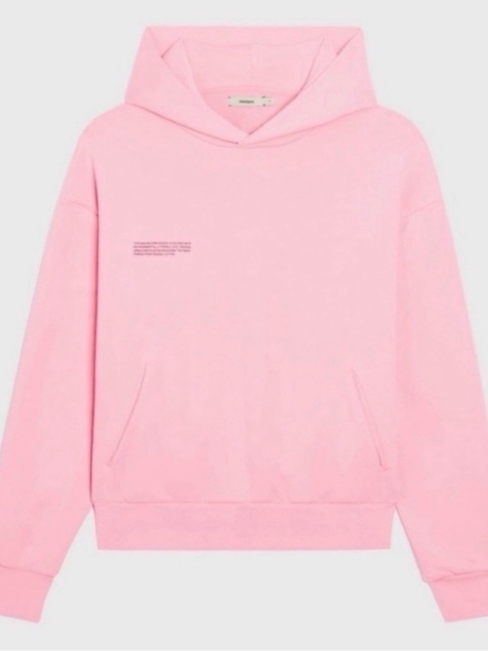 Pangaia Pink Hoodie Sweater